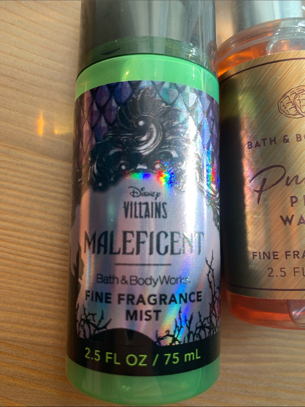 Set of 3Bath & Body Works 2.5fl Mists Pumpkin Pecan Waffles Maleficent, Carrot - Picture 7 of 7